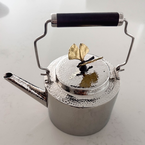 Michael Aram tea pot and condiment container - Picture 1 of 9